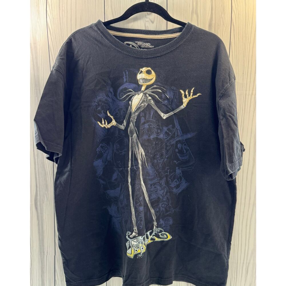 Nightmare B4 Christmas XXL Jack Skellington T Shirt Disney Studio Collection